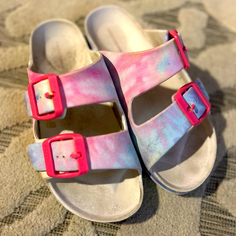 Girls Skechers Slides